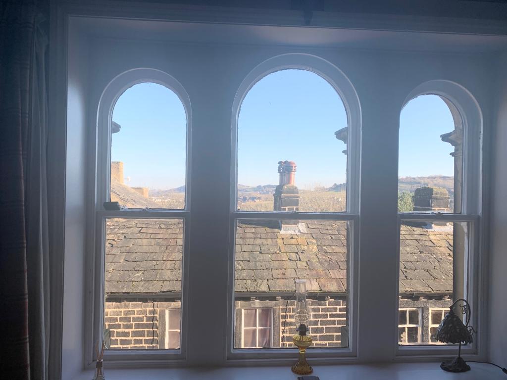 Arched window, view to Black Moor (2)